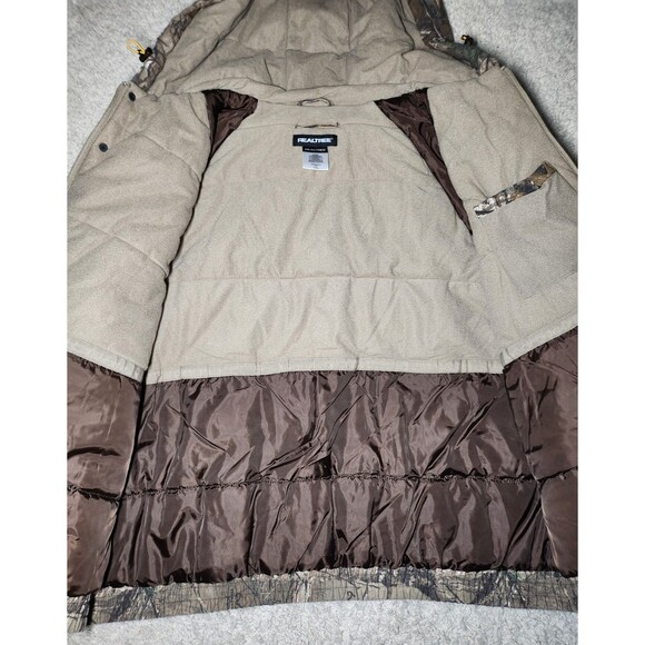 Realtree Men’s 3XL Xtra Camo Bomber Jacket Hunting Field Coat TKF-M1311RT - Picture 4 of 6